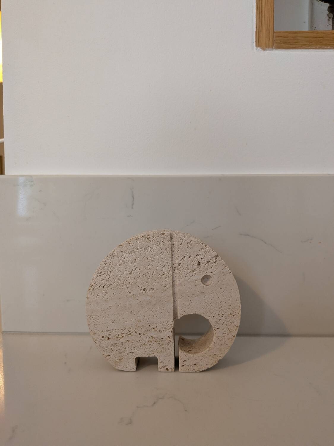 Travertine elephant, Fratelli Mannelli, Italy, 1970s