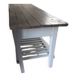 Very old entrance bench large coffee table console