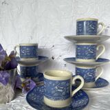 English porcelain coffee cups