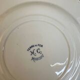 New Moscow model ironstone flat plate.