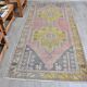 Colourful Oushak Vintage Floor Carpet sku 2508