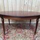 Oval dining table in Louis XVI style