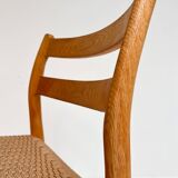 Set of 4 model 84 chairs by Niels Otto Møller, 1960s
