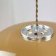 Space Age Brown Pendant Lamp from Guzzini, 1960s