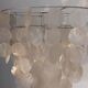 Mother-of-pearl pendant lamp 1970 vintage