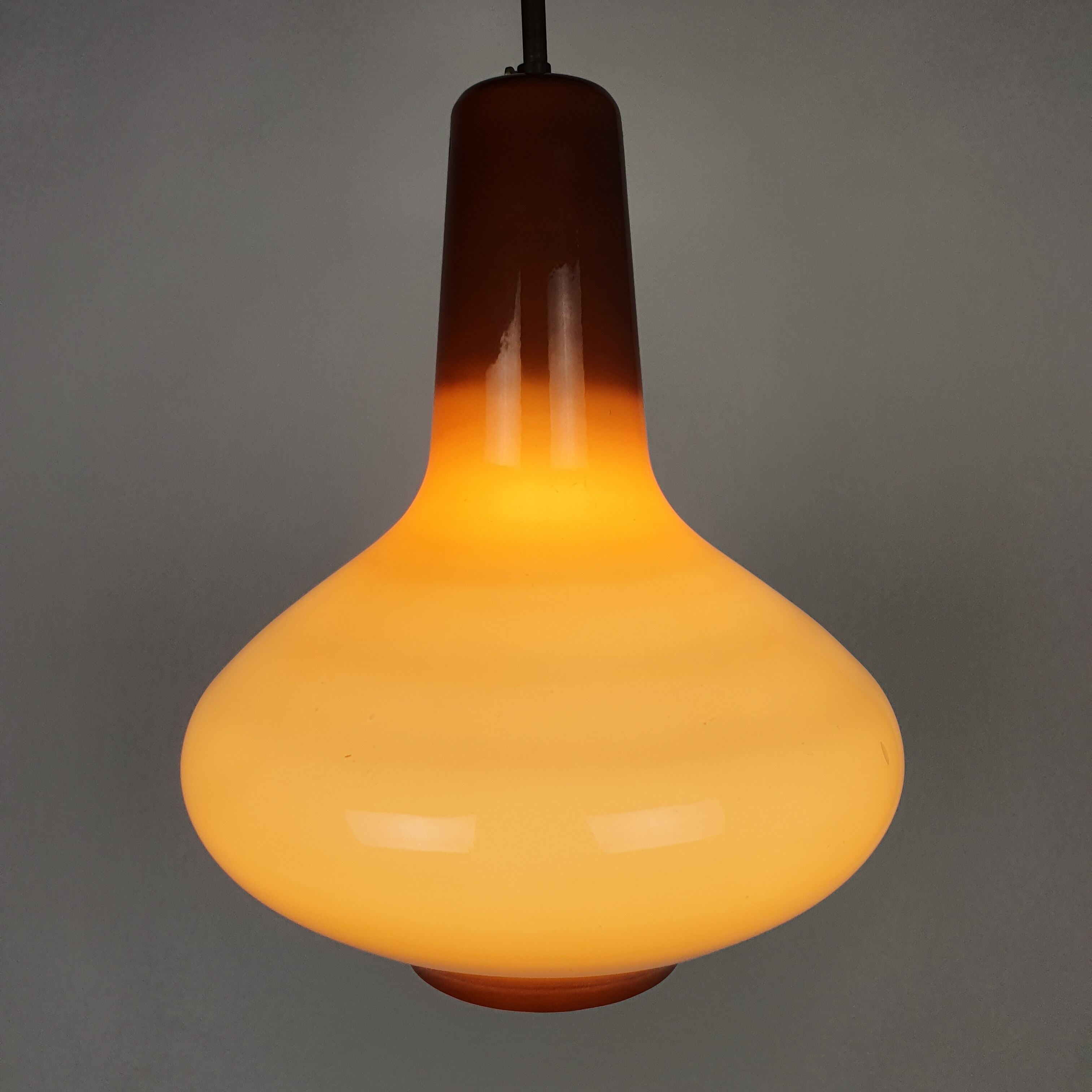 Hanging lamp by Massimo Vignelli ed. Venini, 1950s