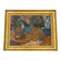 Mixed technique painting by Théo TOBIASSE (1927-2012) titled Daphnis and Chloé.