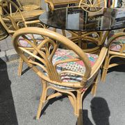 Rattan lounge set