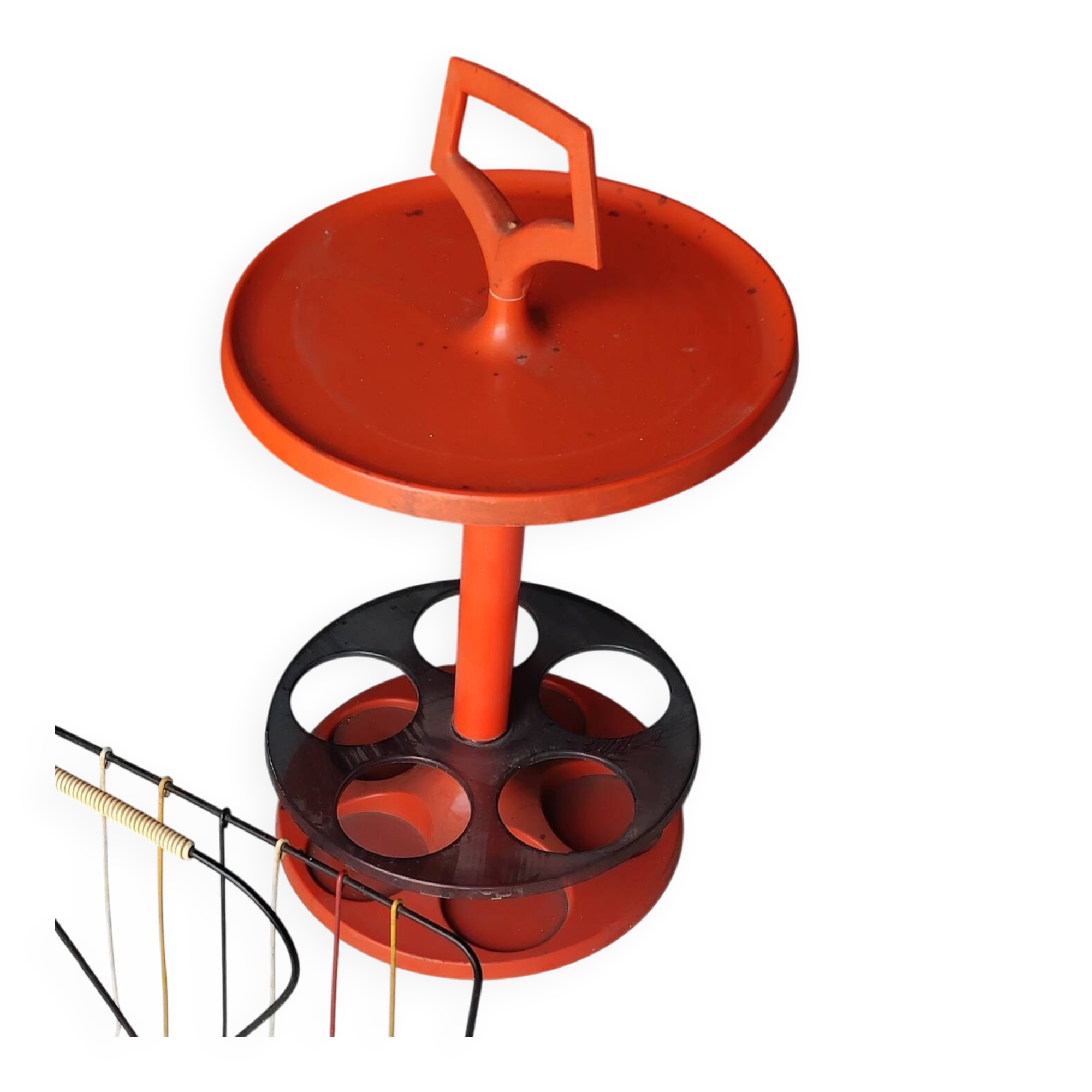 Deserted vintage mini bar