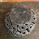 Vase Boule Céramique Noir Design Vintage #D654