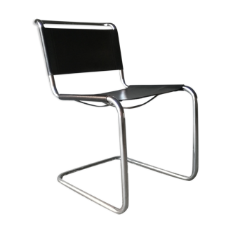 B33 leather model chair by Marcel Breuer