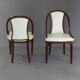 Paire de chaises par Otto Prutscher pour Thonet n° a845. ca 1930