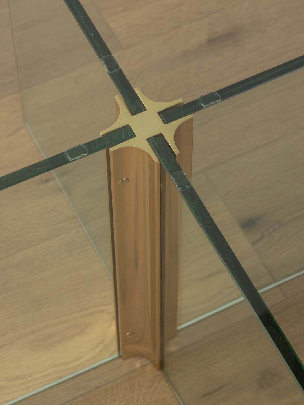 Postmodern Glass Coffee Table