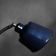 Industrial metal desk lamp, Poland circa 1950.