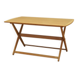 Table basse en frêne, design danois, années 1970, production : Danemark