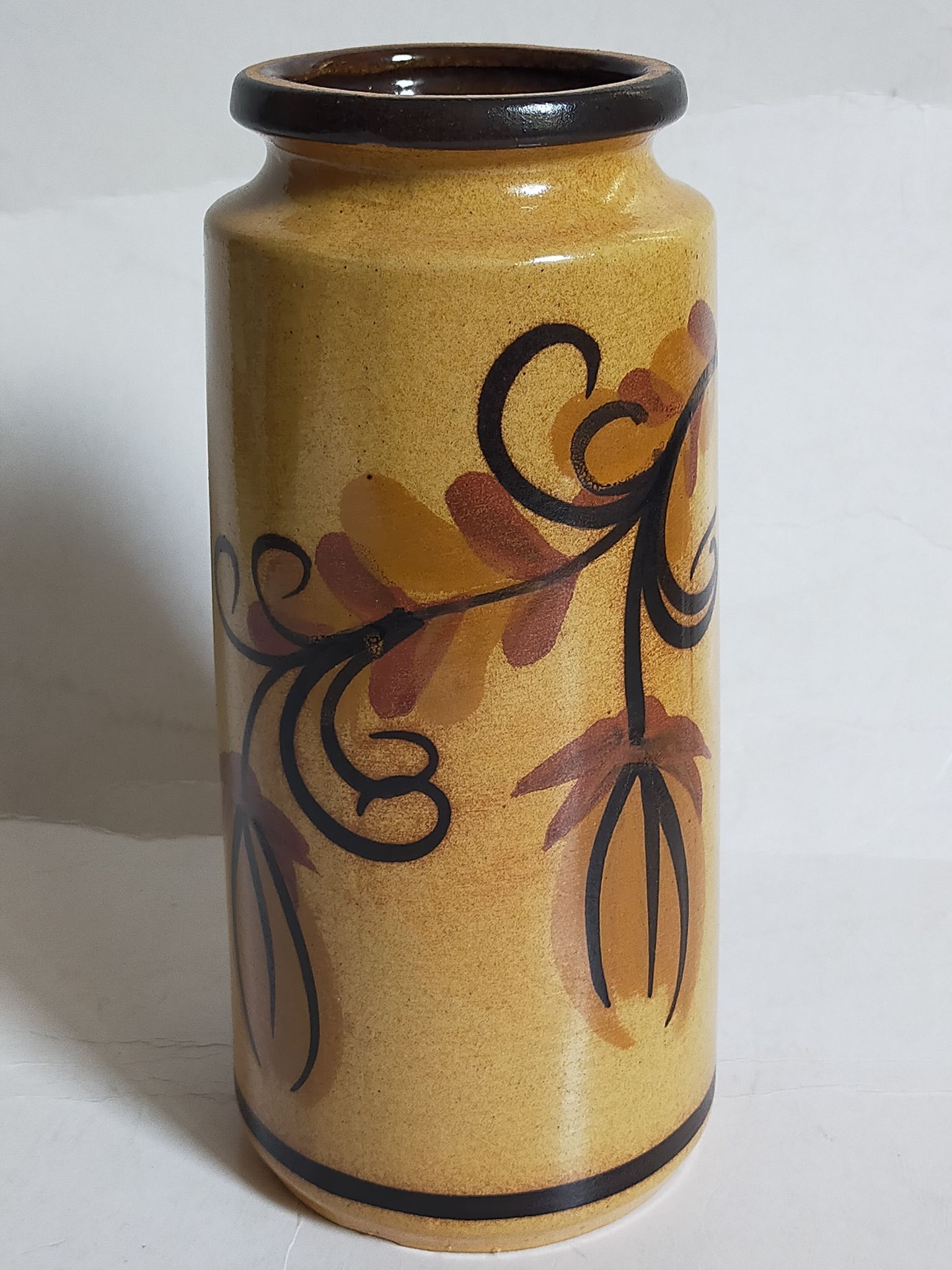 Vase céramique allemande scheurich west-germany modèle n°201 années 70