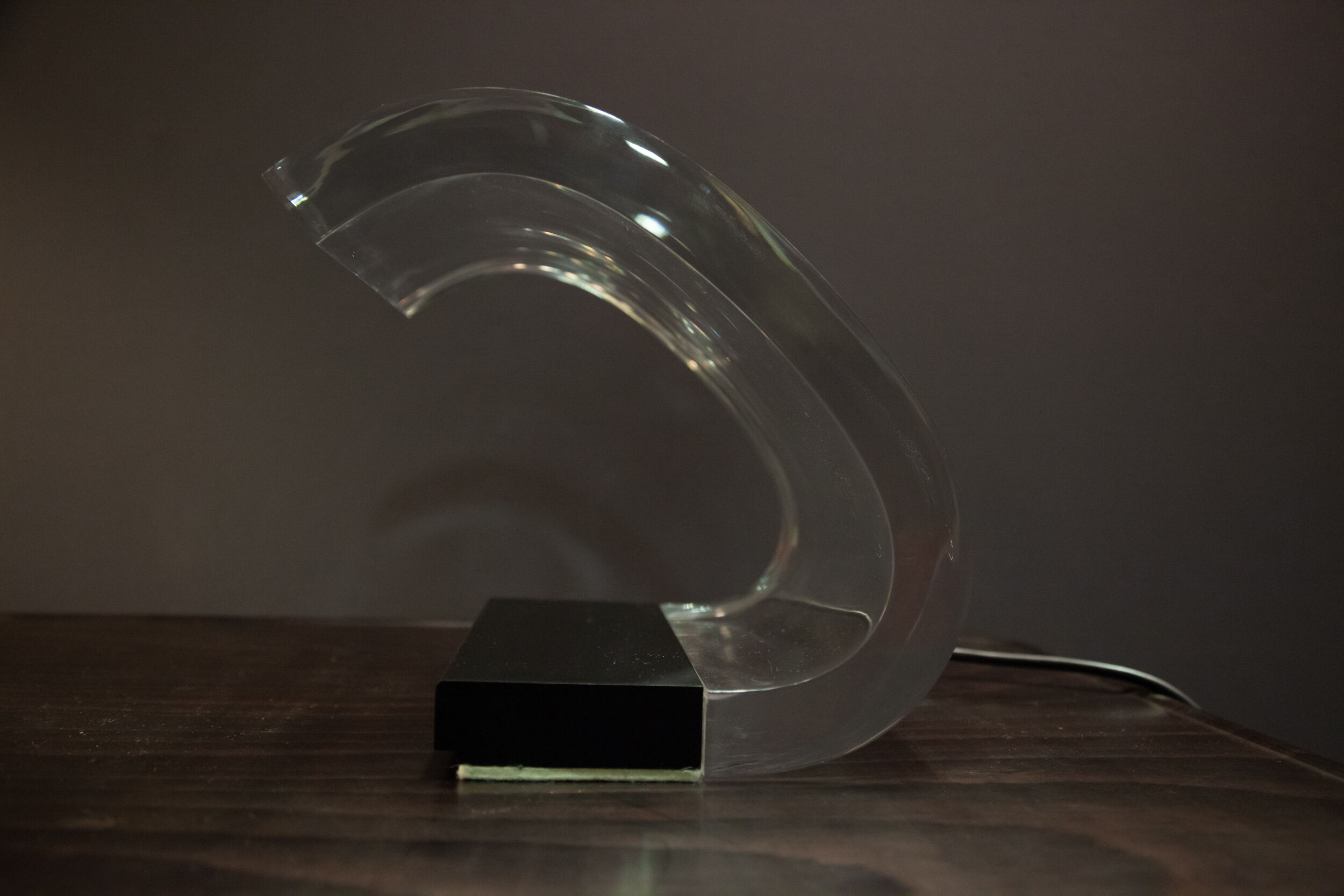 Joe Colombo's Acrilica lamp for Oluce