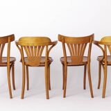 Vintage Chairs by Radomsko ZMG, Poland, Bentwood, Beech, 1970s