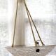 Art Deco pendant light signed by Maurice Model in Verdun.