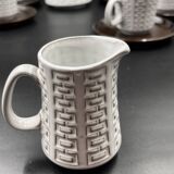 Ceramano coffee service, model: Epsilon by Karl Leuther