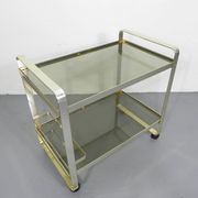 Vintage space age drinks bar cart by Av Handwerk