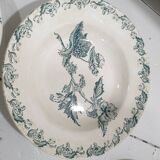 8 Saint Amand des Eaux soup plates