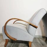 Fauteuils par Jindrich Halabala, 1940s, Set de 2