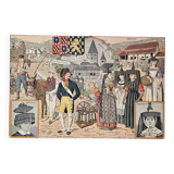 Old illustration on Franche Comté Burgundy (ethnography) - 1930