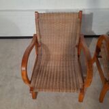 Pair of Bauhaus armchairs by Erich dieckmann 1925