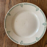 Antique ceramic plate