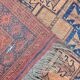 Ersari Afghan Antique XL hand-knotted wool silk rug