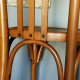 Chaise de bistrot Mahieu en bois courbé début XXème
