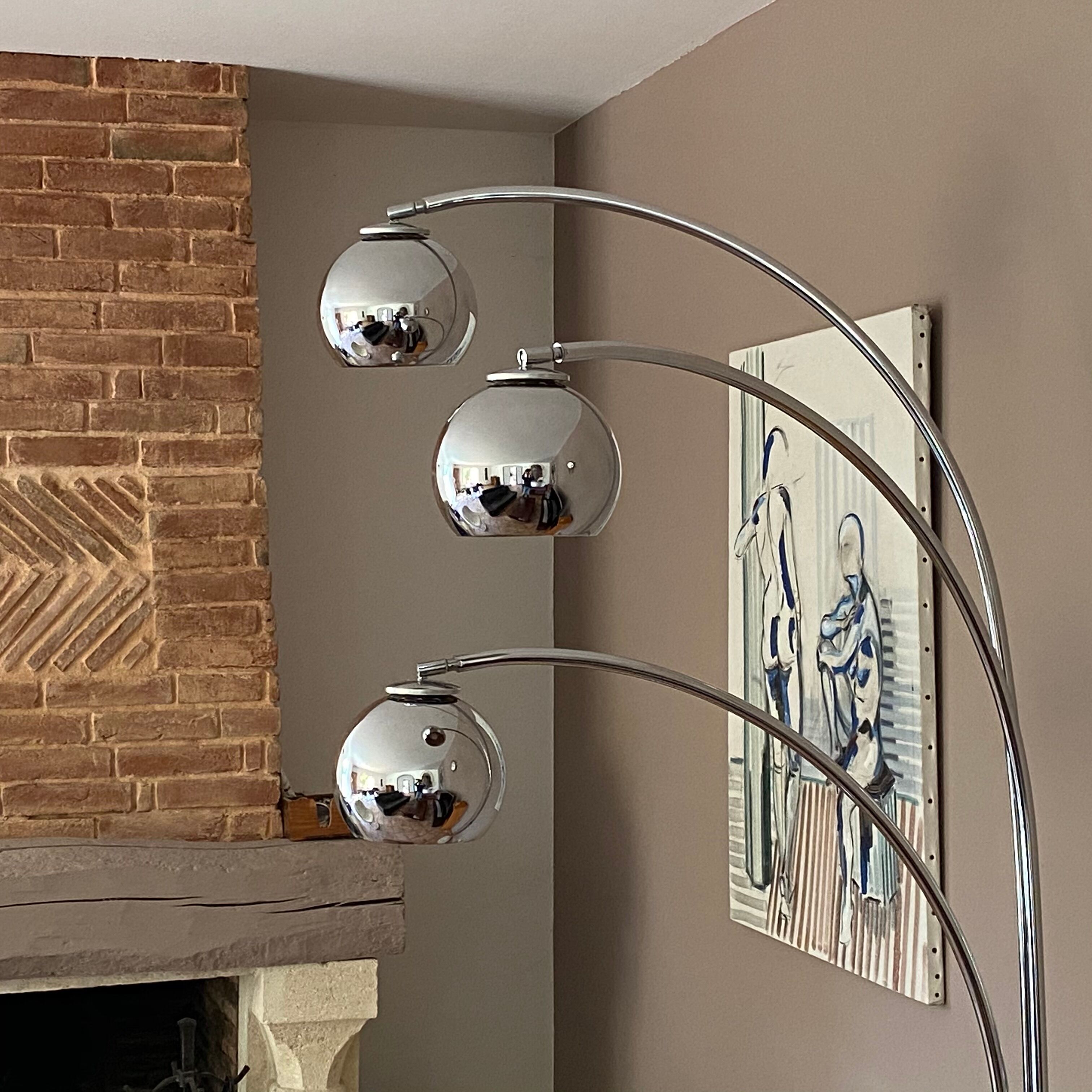 "muguet" lamppost by Goffredo Reggiani 1970