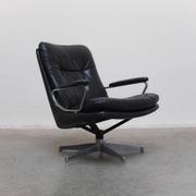 'Gentilina' swivel lounge chair by André Vandenbeuck for Strässle, 1960s