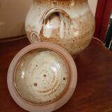 Pyrite sandstone soup dish of Roger Jacques