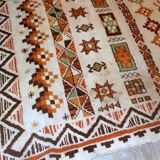 Vintage carpet belgian savonnerie 192cm x 265cm