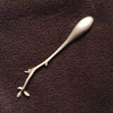 11 cm sculpted fine salt tea spoon