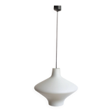 1960's White Opaque Ceiling lamp