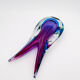 Large Sculptural Murano Vase - Flavio Poli - Sommerso - 1960