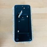 Wall lamp chiseled glass 50s