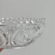 Antique glass fruit bowl