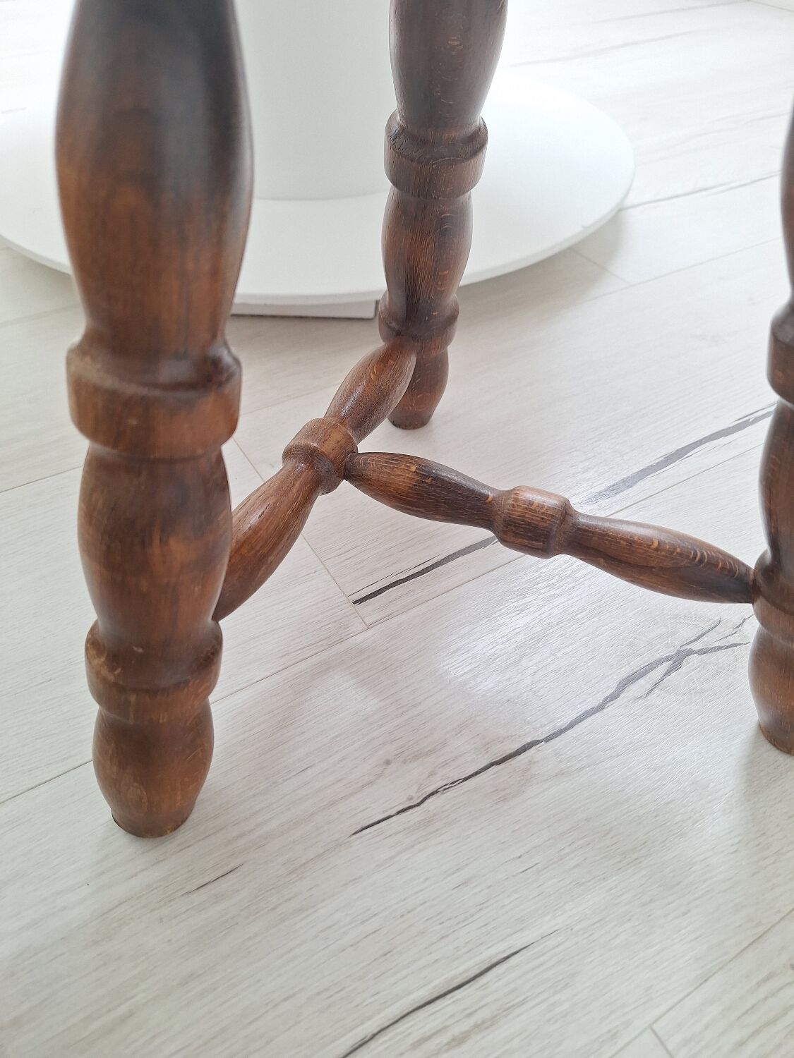 Vintage tripod stool