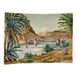 Watercolor Morocco 1948