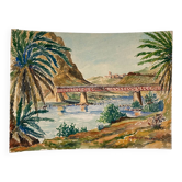 Aquarelle Maroc 1948