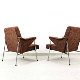 Vintage Armchairs “Bat” Poland, 1960’s, Set Of 2