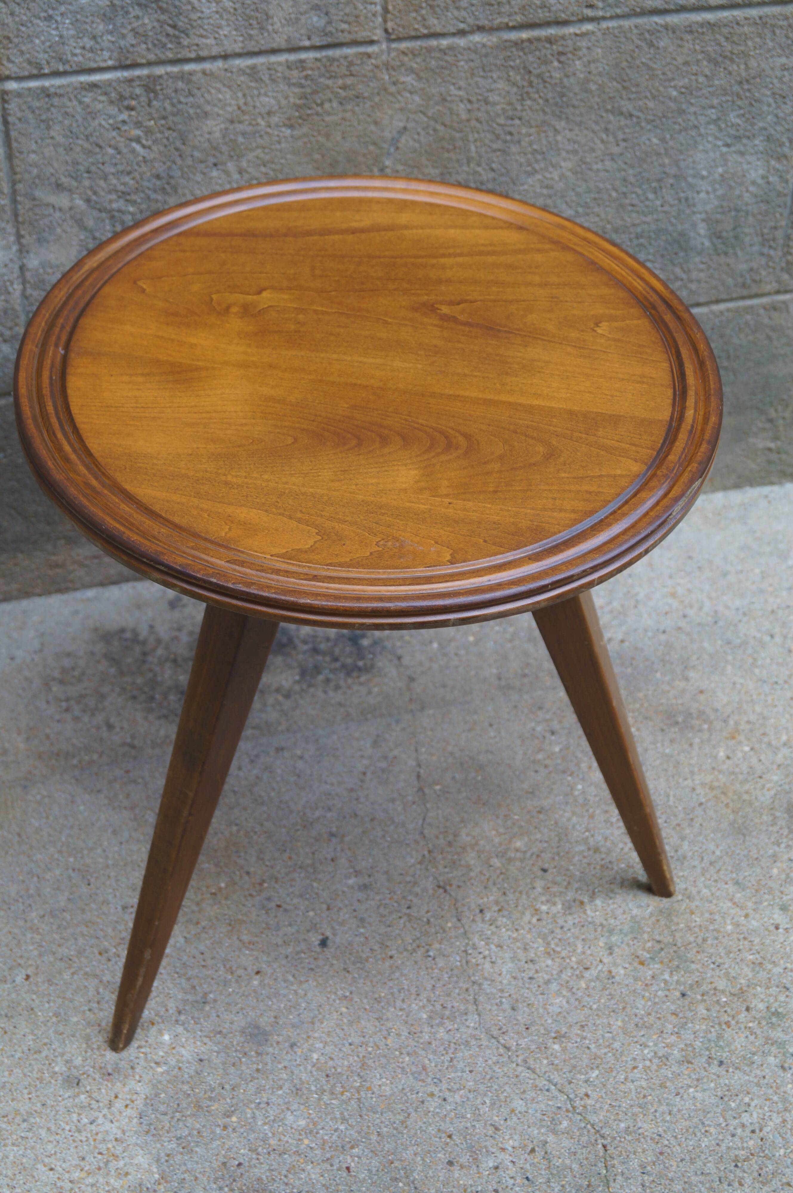 Tripod coffee table 1950