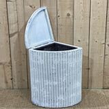 1950s lloyd loom basket