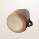 Set of 3 matte stoneware jugs