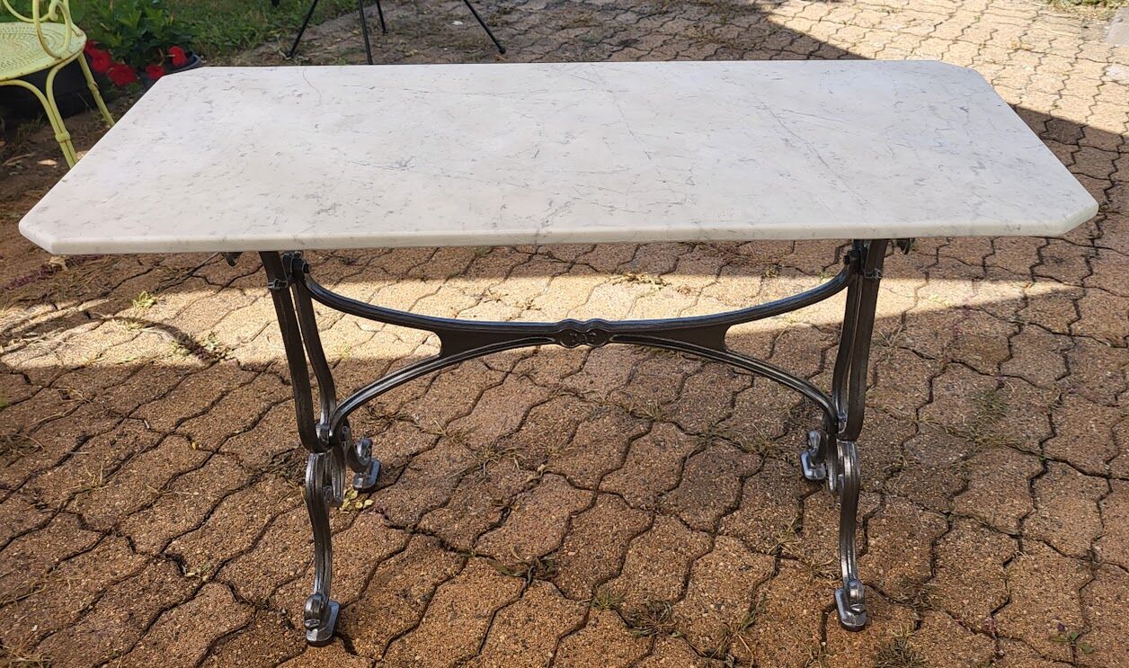 Vintage bistro table