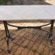 Table bistrot vintage